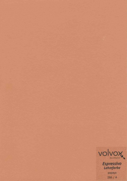 Volvox Espressivo Lehmfarbe (Papaya)