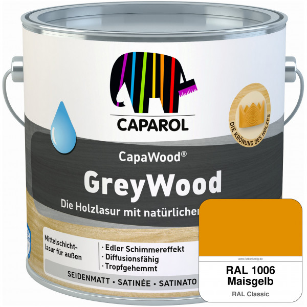 CapaWood® GreyWood (RAL 1006 Maisgelb) - ersetzt Capadur GreyWood