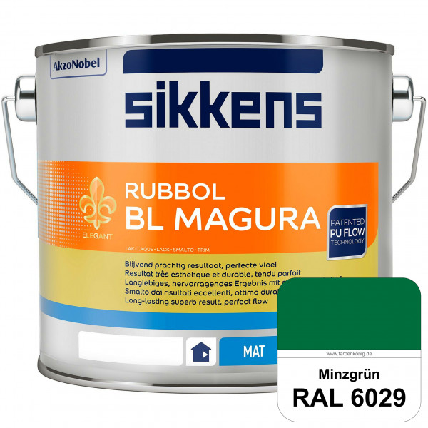 Rubbol BL Magura (RAL 6029 Minzgrün) matter PU-Lack (wasserbasiert) innen & außen