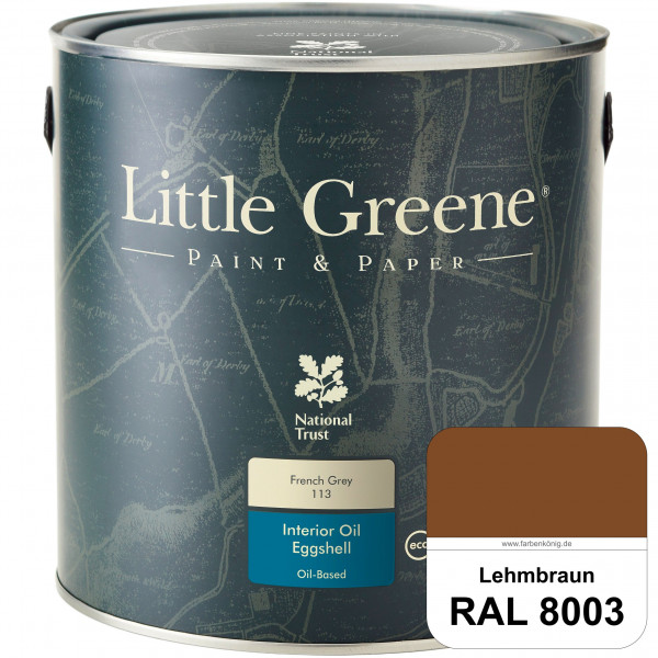 Interior Oil Eggshell (RAL 8003 Lehmbraun)