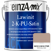 einzA Lawinit 2-K-PU Satin Stammlack (NCS S 3010-Y70R)