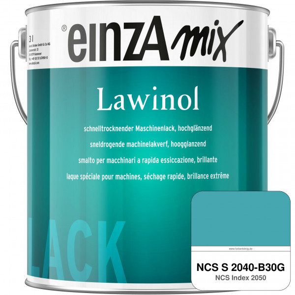 einzA Lawinol hochglänzend (NCS S 2040-B30G)