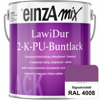 einzA LawiDur 2-K-PU-Buntlack - Seidenglanz (RAL 4008 Signalviolett)