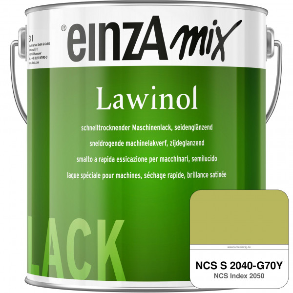 einzA Lawinol seidenglänzend (NCS S 2040-G70Y)