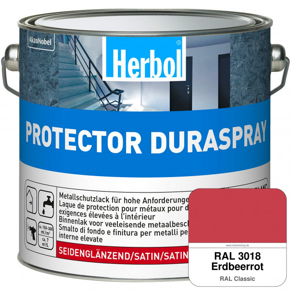 Protector Duraspray (RAL 3018 Erdbeerrot)