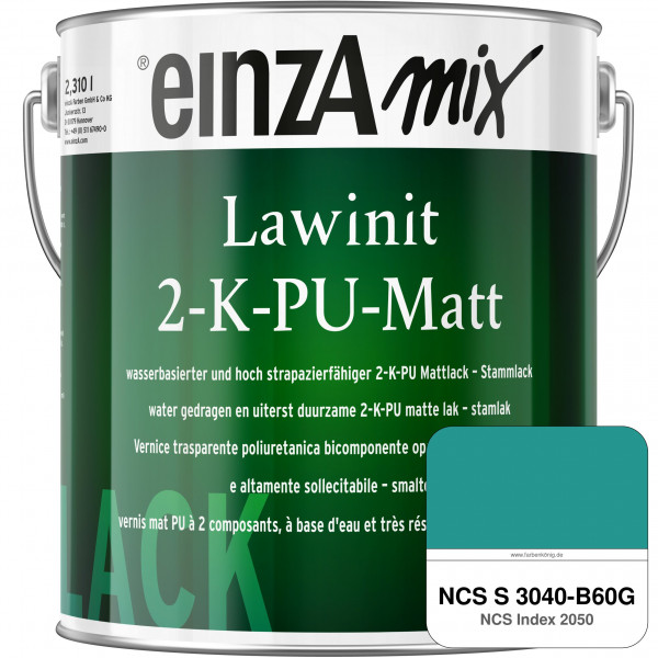 einzA Lawinit 2-K-PU Matt Stammlack (NCS S 3040-B60G)