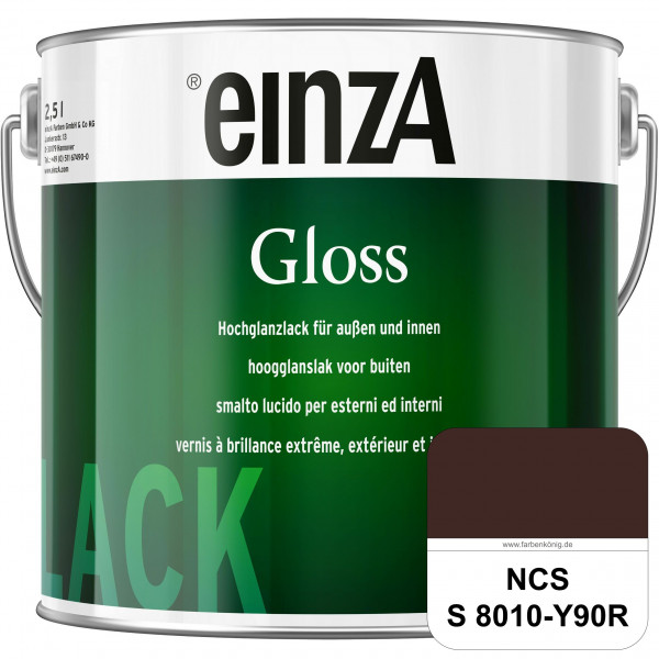 einzA Gloss (NCS S 8010-Y90R) Hochwertiger Alkydharzlack in Premium-Qualität, hochglänzend.