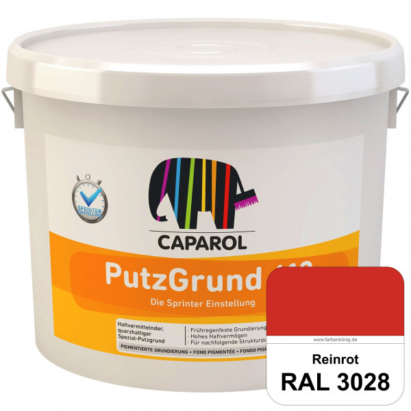 Putzgrund 610 SPRINTER (RAL 3028 Reinrot) Grundanstrich & Haftbrücke für Strukturputz-Beschichtungen