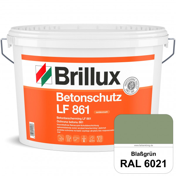 Betonschutz LF 861 (RAL 6021 Blassgrün) Wetterbeständige Lasur für mineralischen Untergründen z. B.
