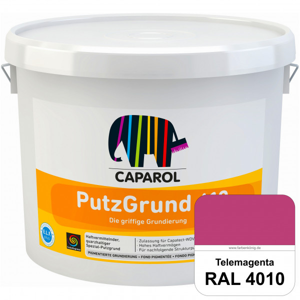 Putzgrund 610 (RAL 4010 Telemagenta) Wasserverdünnbare & haftvermittelnde gefüllte SpezialGrundierfa
