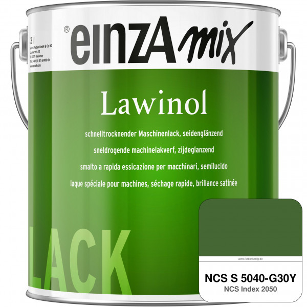 einzA Lawinol seidenglänzend (NCS S 5040-G30Y)