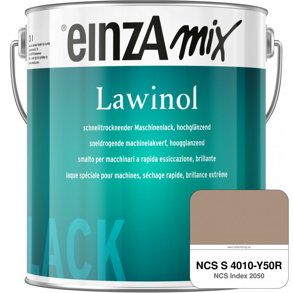einzA Lawinol hochglänzend (NCS S 4010-Y50R)