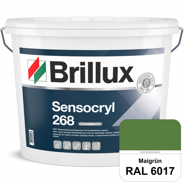 Sensocryl ELF 268 (RAL 6017 Maigrün) hochwertige seidenglänzende & strapazierfähige Reinacrylat-Inne