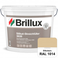 Silikat-Streichfüller ELF 3639 (RAL 1014 Elfenbein) Wetterbeständiger, gebrauchsfertiger Streichfüll