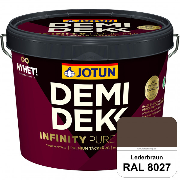 DEMIDEKK Infinity Pure Mat (RAL 8027 Lederbraun) - ersetzt Demidekk Ultimate Helmatt