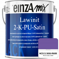 einzA Lawinit 2-K-PU Satin Stammlack (NCS S 3050-R60B)