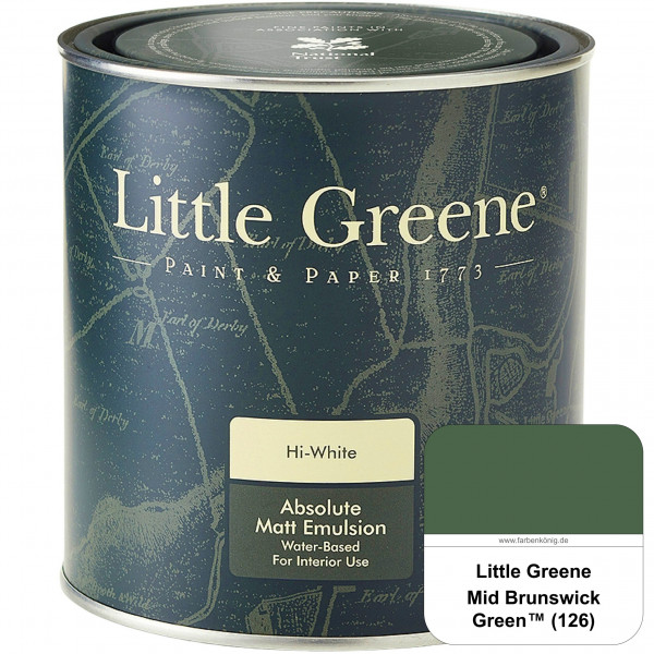 Absolute Matt Emulsion (Mid Brunswick Green)