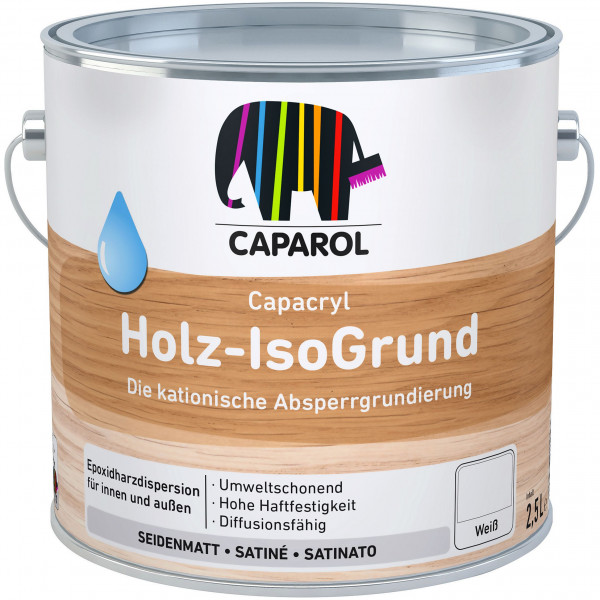 Capacryl Holz-IsoGrund (Weiß)