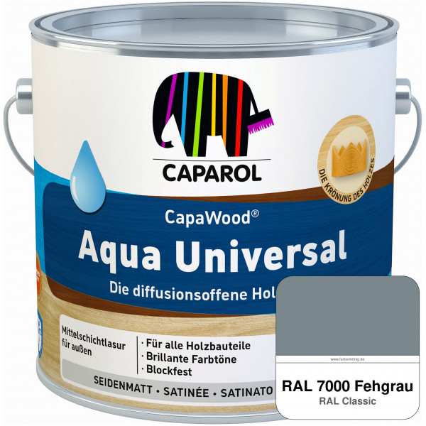CapaWood® Aqua Universal (RAL 7000 Fehgrau)