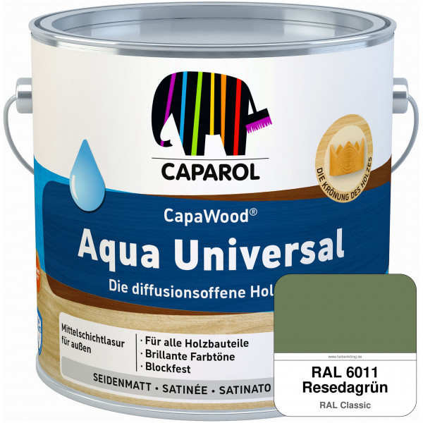 CapaWood® Aqua Universal (RAL 6011 Resedagrün)